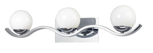 Motion 3 Light 31.5 inch Polished Chrome Bath Vanity Wall Light