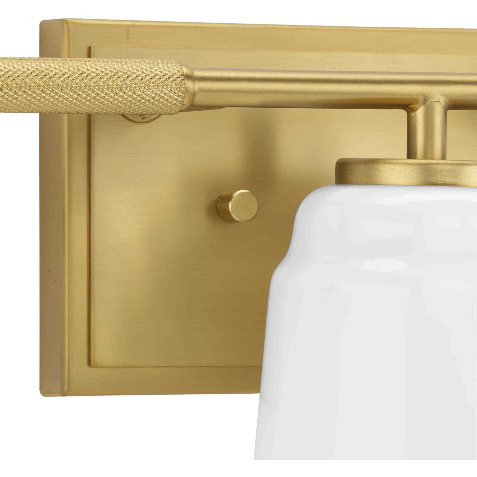 Spenser 3 Light 23.37 inch Brushed Gold Vanity Light Wall Light