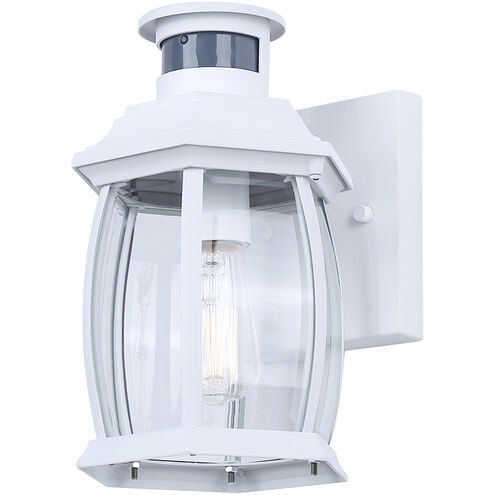Buckly 1 Light 10.25 inch White Outdoor Wall Lantern