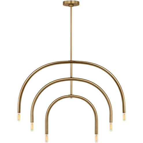 Drew & Jonathan Hadden 6 Light 36.00 inch Chandelier