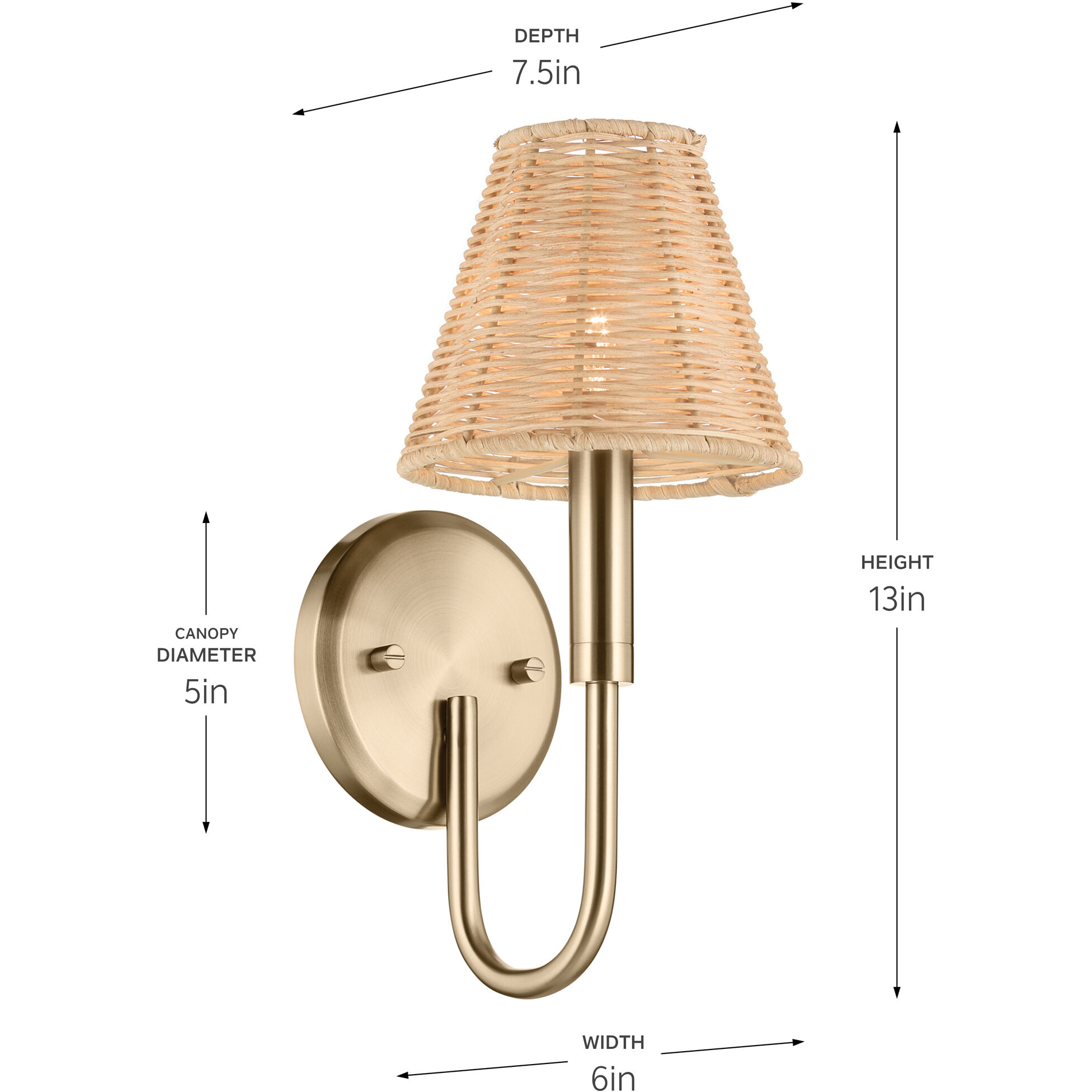 Bekah Wall Sconce Wall Light