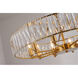 Canada 10 Light 28 inch Gold Chandelier Ceiling Light