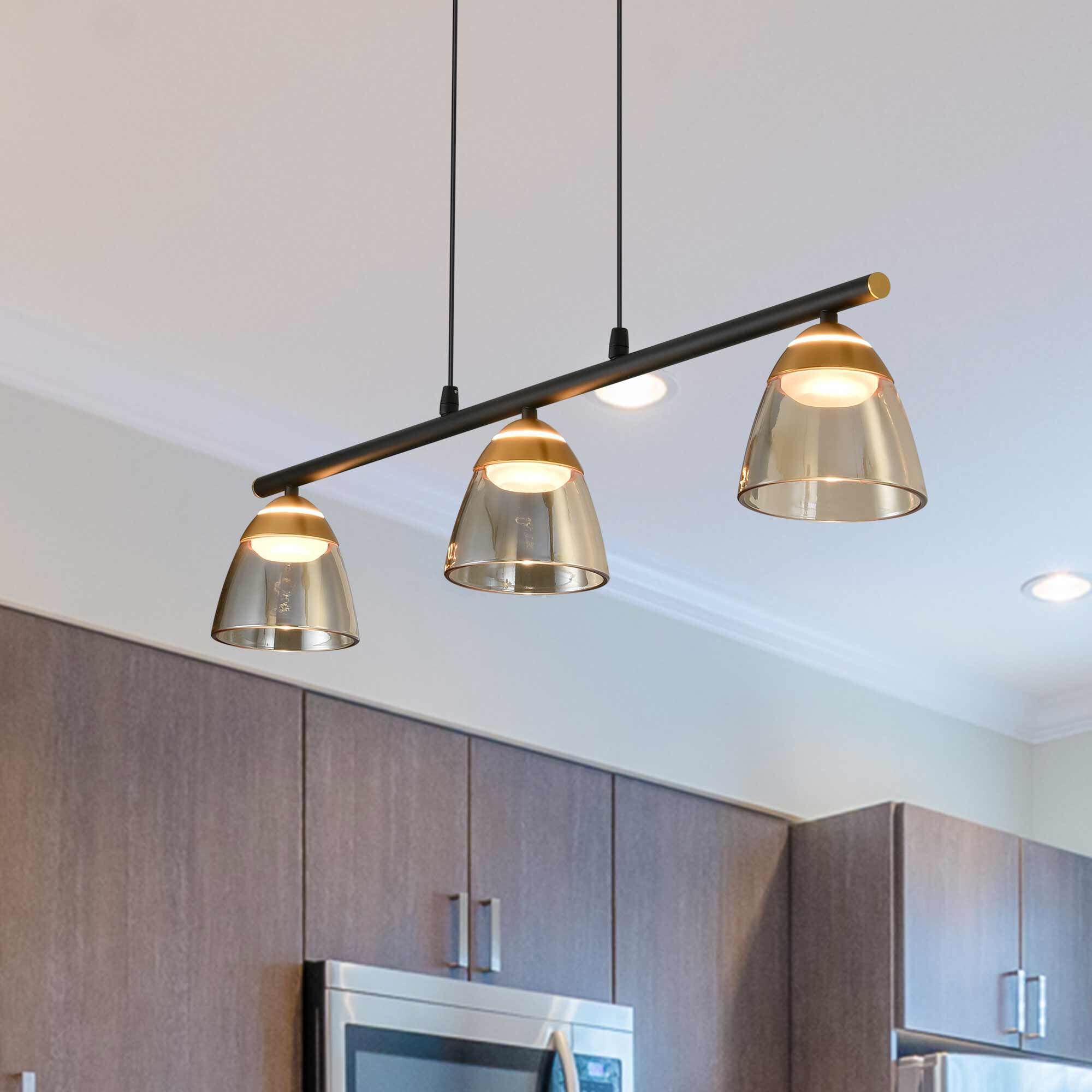 Roma Series Linear Chandelier Ceiling Light, Artisan Collection