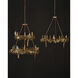 Aviary 12 Light 43.25 inch Swedish Gold Two-Tier Chandelier Ceiling Light