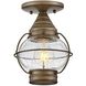 Cape Cod LED 7 inch Burnished Bronze Outdoor Hanging