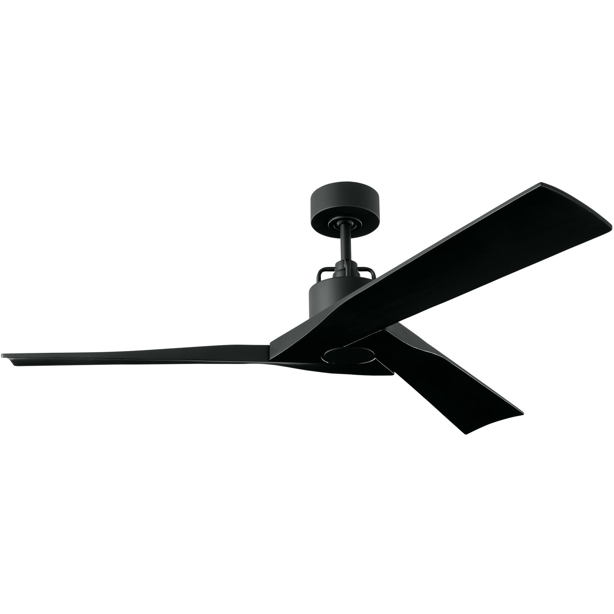 Alma 52 inch Midnight Black Indoor/Outdoor Ceiling Fan