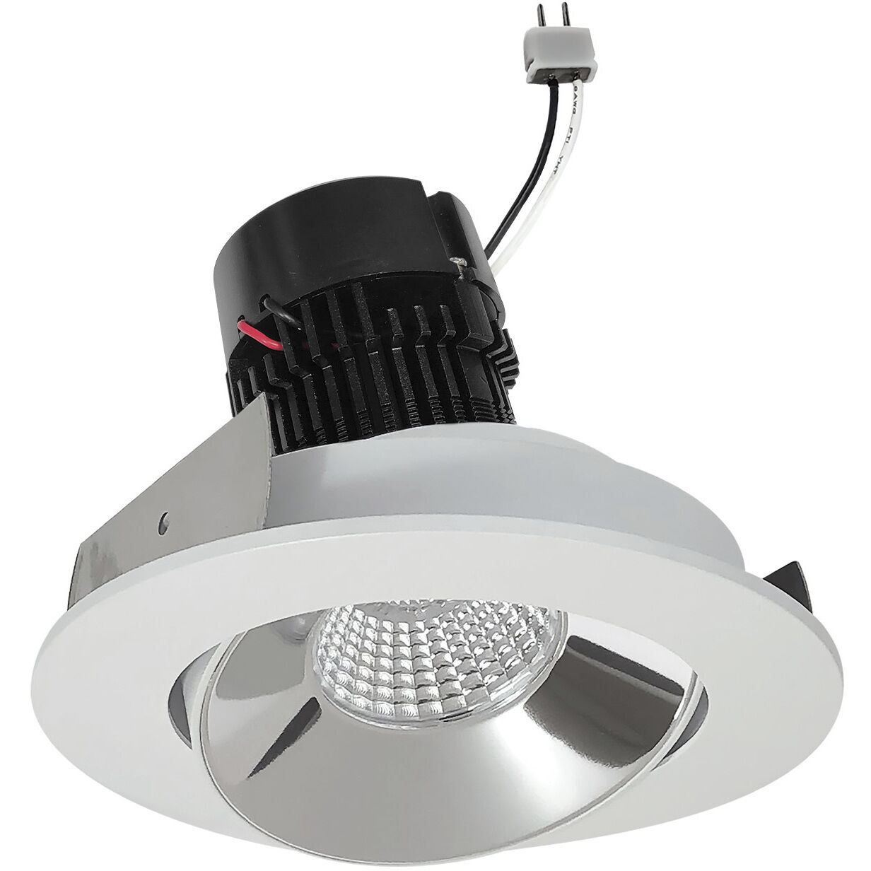 Pearl Clear and Matte Powder White Recessed