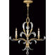 Beveled Arcs 4 Light 28 inch Gold Chandelier Ceiling Light