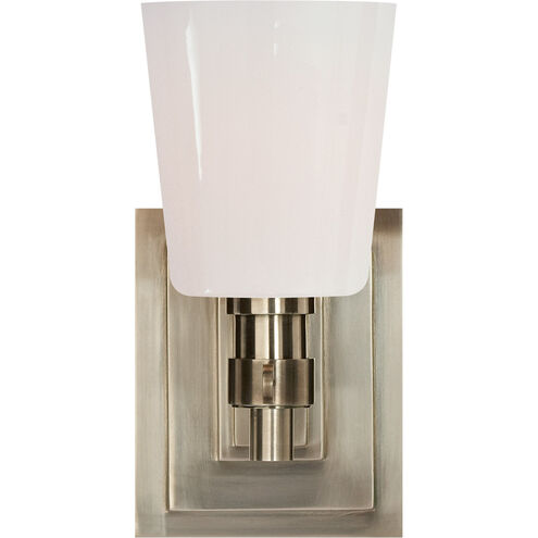 Thomas O'Brien Bryant2 1 Light 4 inch Antique Nickel Single Bath Sconce Wall Light