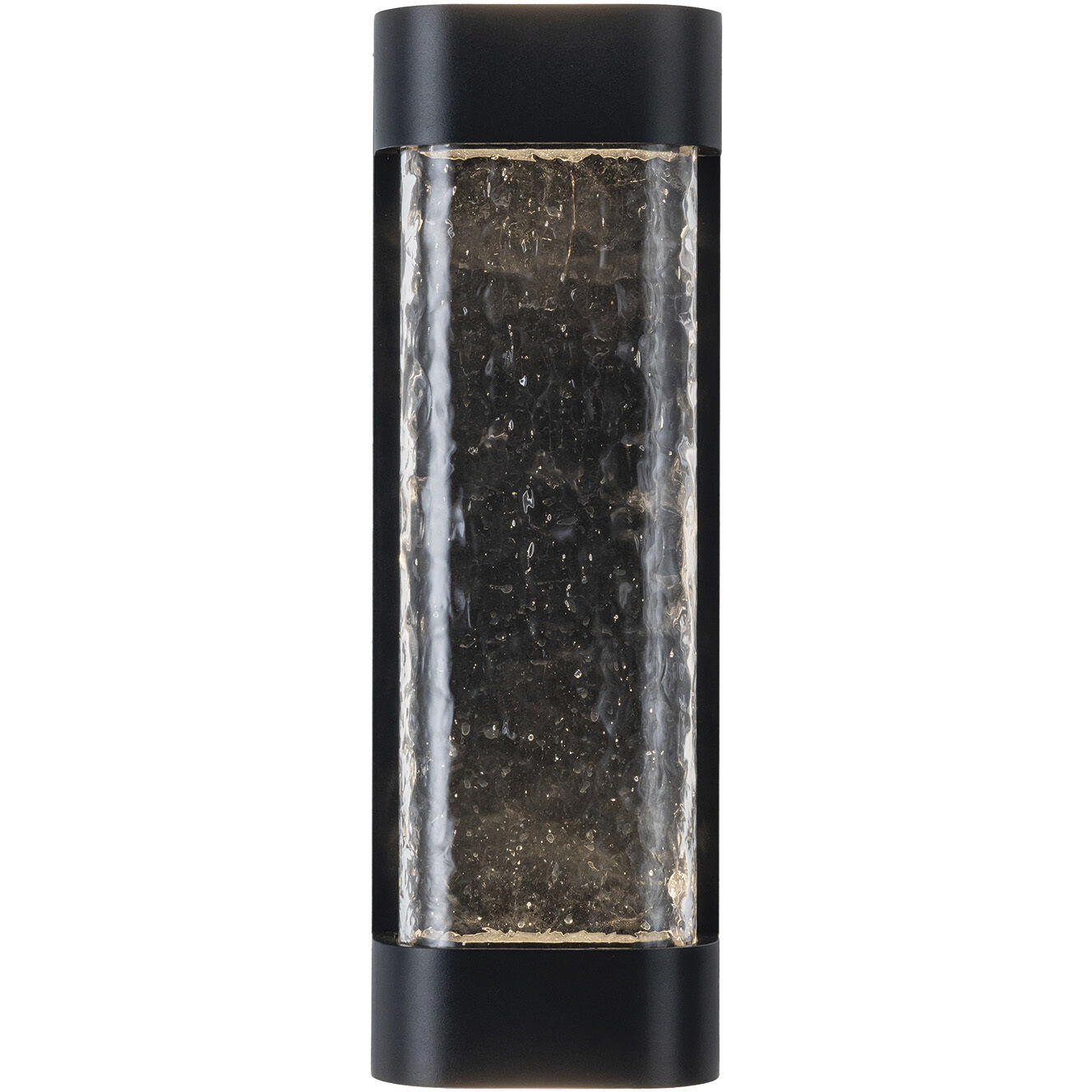 Moondew LED 18 inch Black Exterior Wall Sconce