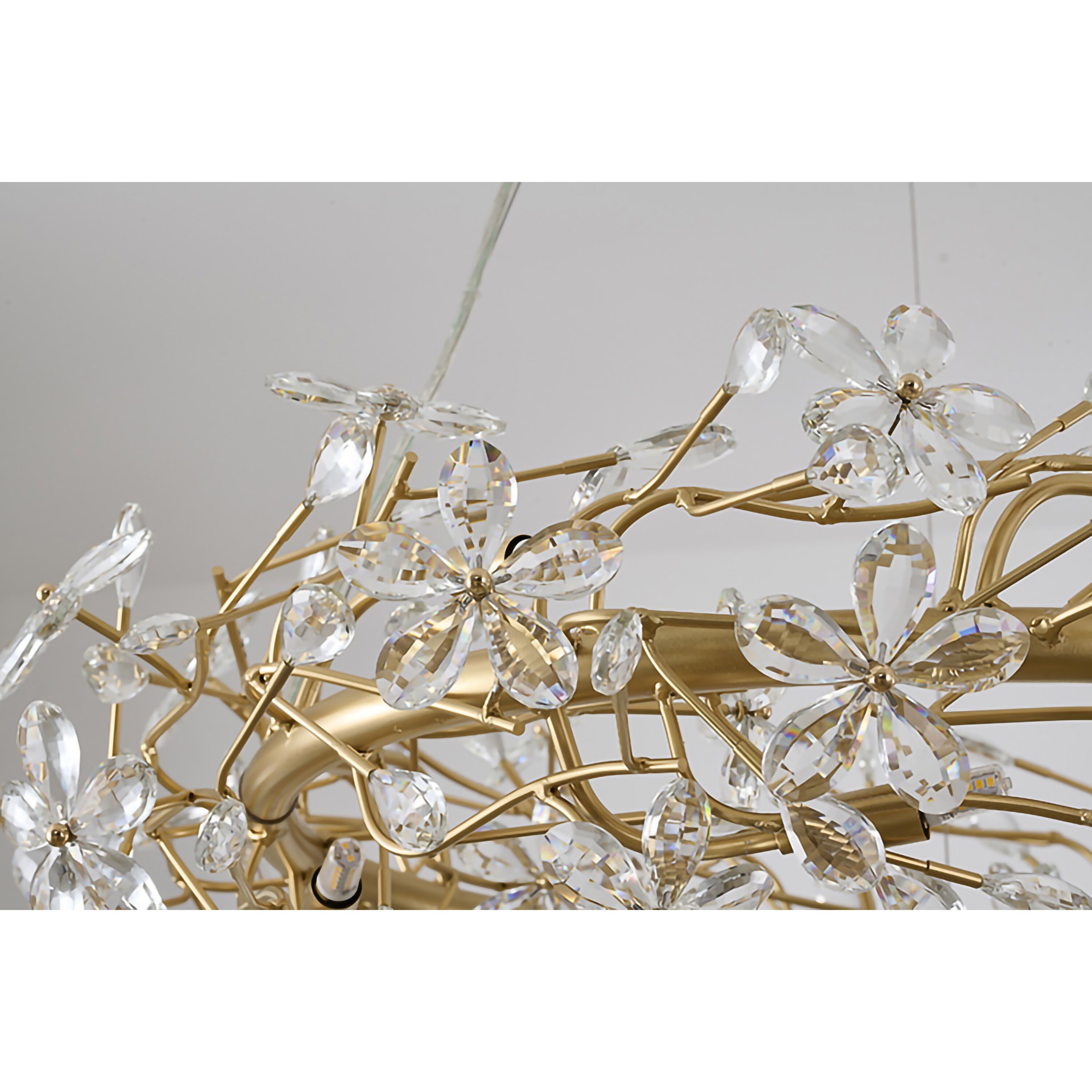 IMP Series 12 Light 32 inch Gold Chandelier Ceiling Light