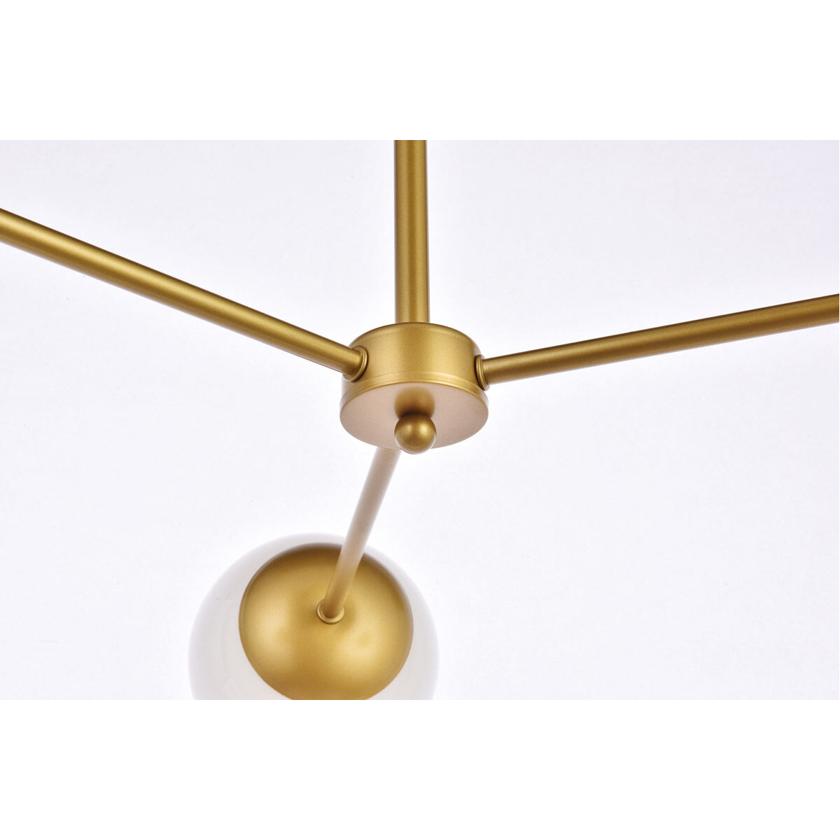 Briggs 3 Light 32 inch Brass Pendant Ceiling Light
