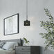 Weavington 1 Light 8.5 inch Black Mini Pendant Ceiling Light