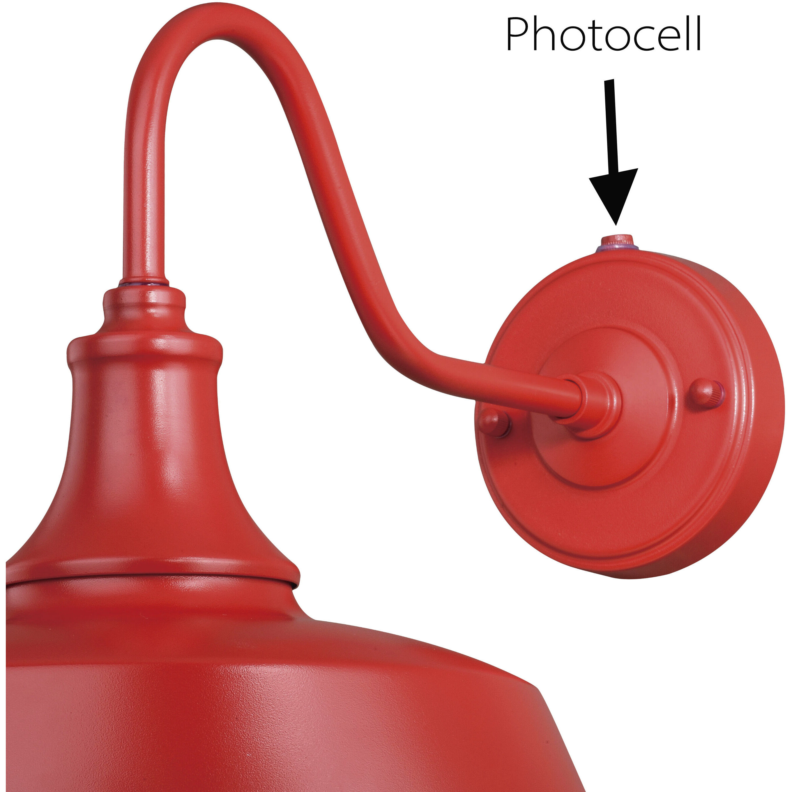 Dorado LED 11.5 inch Red and White Outdoor Wall