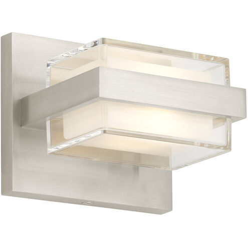 Sean Lavin Kamden LED 5 inch Satin Nickel Wall/Bath Light Wall Light in LED 90 CRI 3000K, Integrated LED
