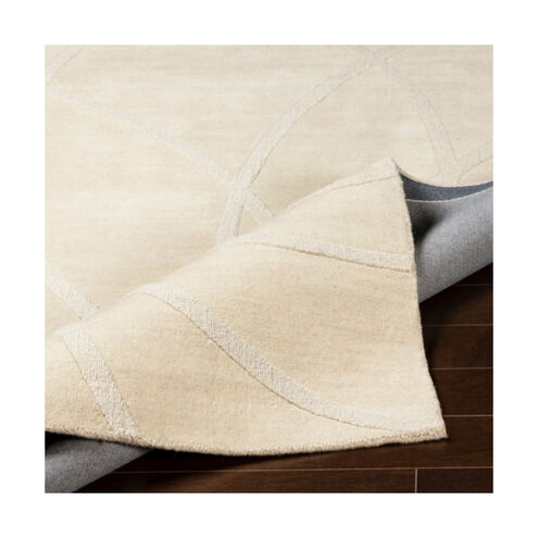 Mystique 132 X 96 inch Wheat Handmade Rug, Rectangle