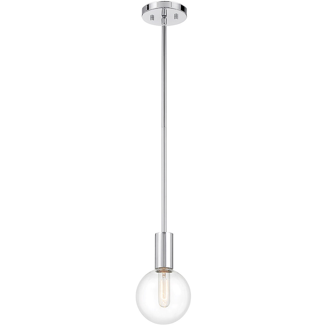 Wright 1 Light 5.75 inch Polished Chrome Mini-Pendant Ceiling Light