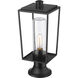 Sheridan 1 Light 19.5 inch Black Outdoor Pier Mounted Fixture