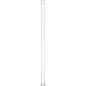 Kable Lite Chrome Kable Lite Hardwire Feeds Ceiling Light