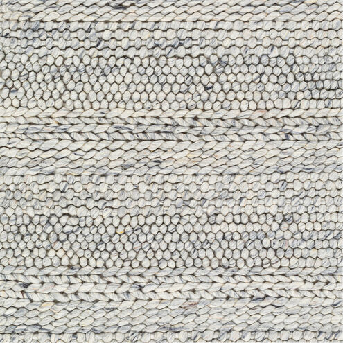 Clifton 156 X 108 inch Gray and Ivory Wool Rug, 9ft x 13ft