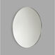 Cadre 36 X 36 inch Brushed Nickel Backlit Wall Mirror