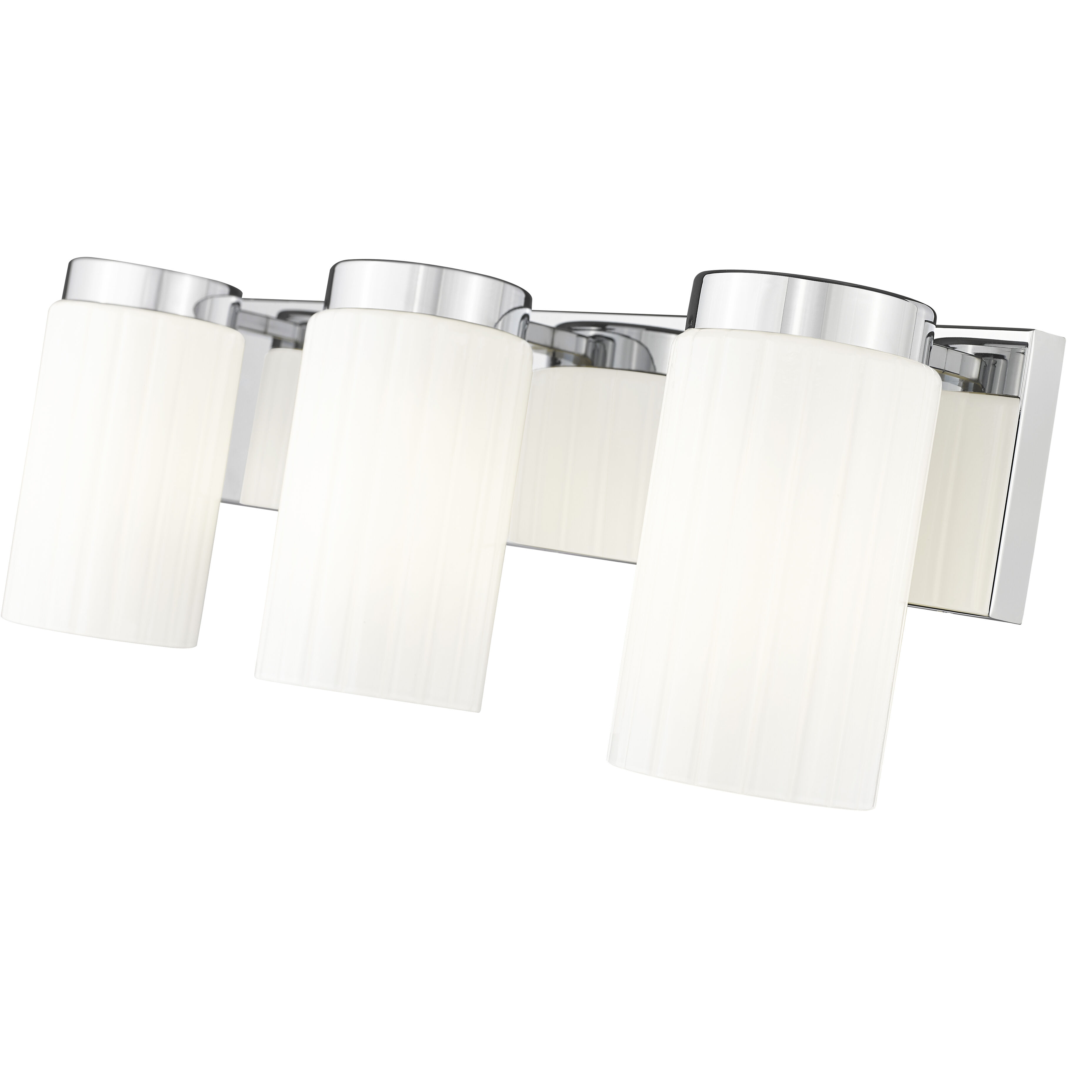Burk 3 Light 22.5 inch Chrome Bath Vanity Light Wall Light