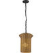Alora Mood Kai 1 Light 11.13 inch Matte Black Pendant Ceiling Light