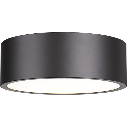 Harley 3 Light 16 inch Bronze Flush Mount Ceiling Light