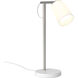 Carlton 17.72 inch Matte White Interior Table Light Portable Light