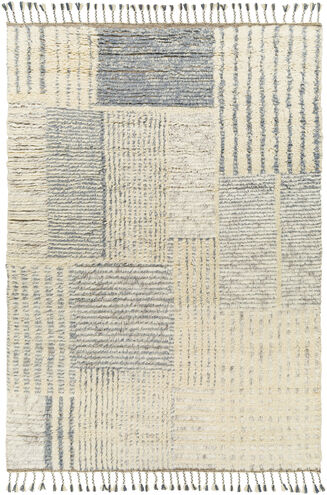 Sahara 72 X 48 inch Cream Rug in 4 X 6, Rectangle