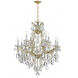 Maria Theresa 13 Light 28 inch Gold Chandelier Ceiling Light in Clear Hand Cut