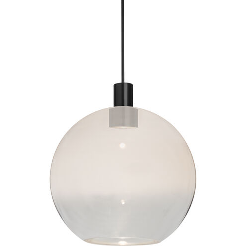 Newton 8 LED Black Cord Pendant Ceiling Light