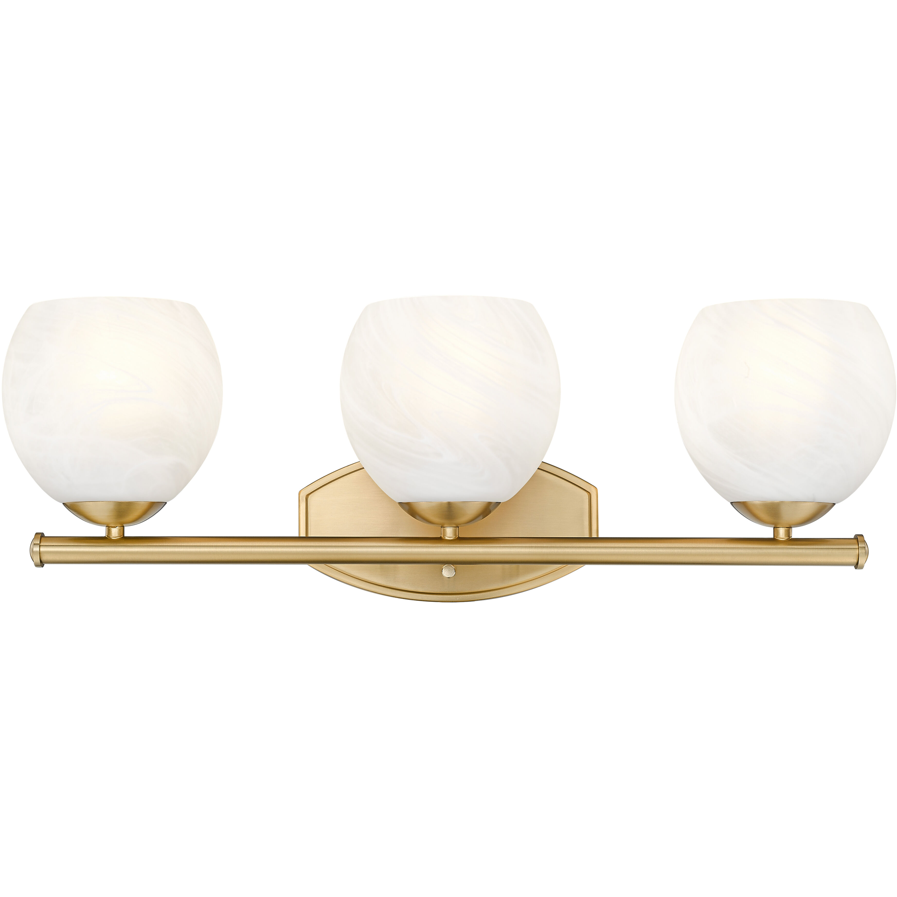 Colette Vanity Wall Light in Modern Gold