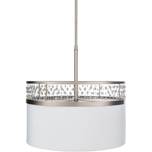 Bijou 3 Light 19 inch White Pendant Ceiling Light