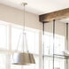 Cartwright 1 Light 11.5 inch Polished Antique Nickel Indoor Pendant Ceiling Light