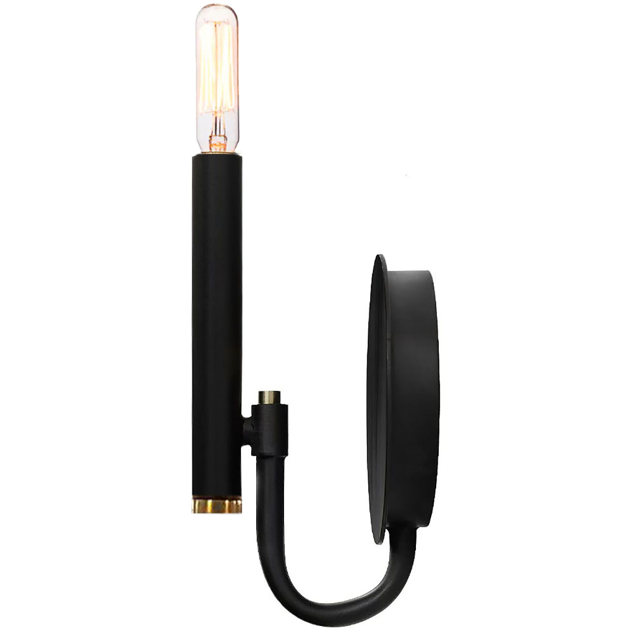 Bedford Wall Sconce Wall Light in Matte Black