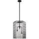 Reddick 3 Light 16 inch Matte Black Pendant Ceiling Light