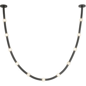 Corda LED 2.38 inch Black Pendant Ceiling Light