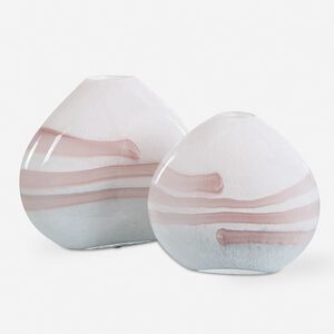 Blush 11.75 X 10.5 inch Vases, Set of 2