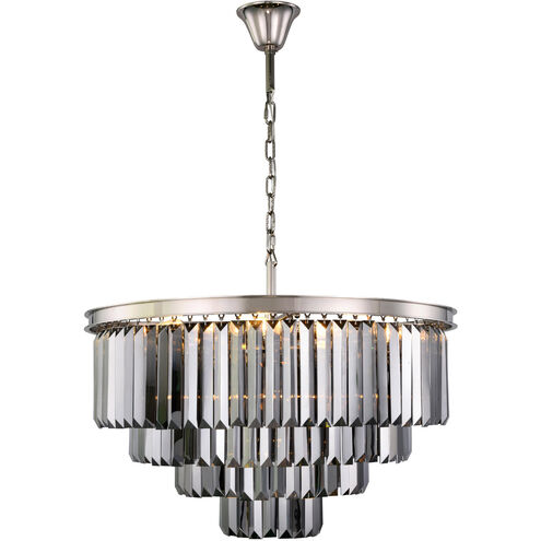 Sydney 17 Light 32 inch Polished Nickel Chandelier Ceiling Light, Urban Classic