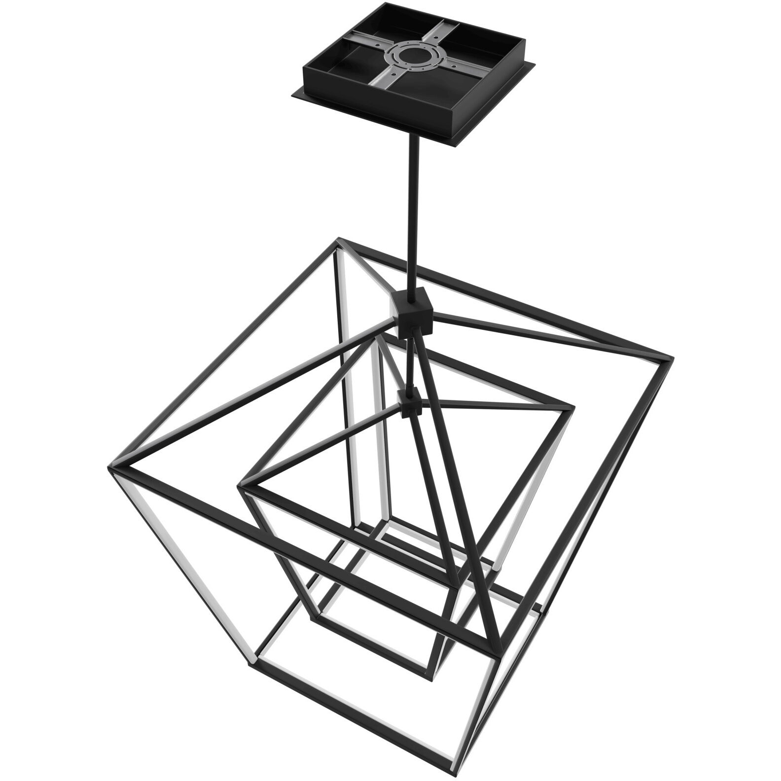 Park Ave. LED 30 inch Black Pendant Ceiling Light