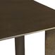 Reade 22 X 18 inch Antique Brass Outdoor Accent Table