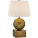 Brumfield 26.75 inch 100.00 watt Brass Table Lamp Portable Light, By Coco & Dash