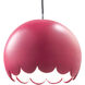 Radiance Collection LED 9 inch Dark Bronze Pendant Ceiling Light
