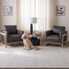 Natural Luxe 114 X 79 inch Light Grey Rug in 6 x 9