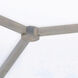 Apex 1 Light 21.25 inch Weathered Grey Flush Mount Ceiling Light in Linen White