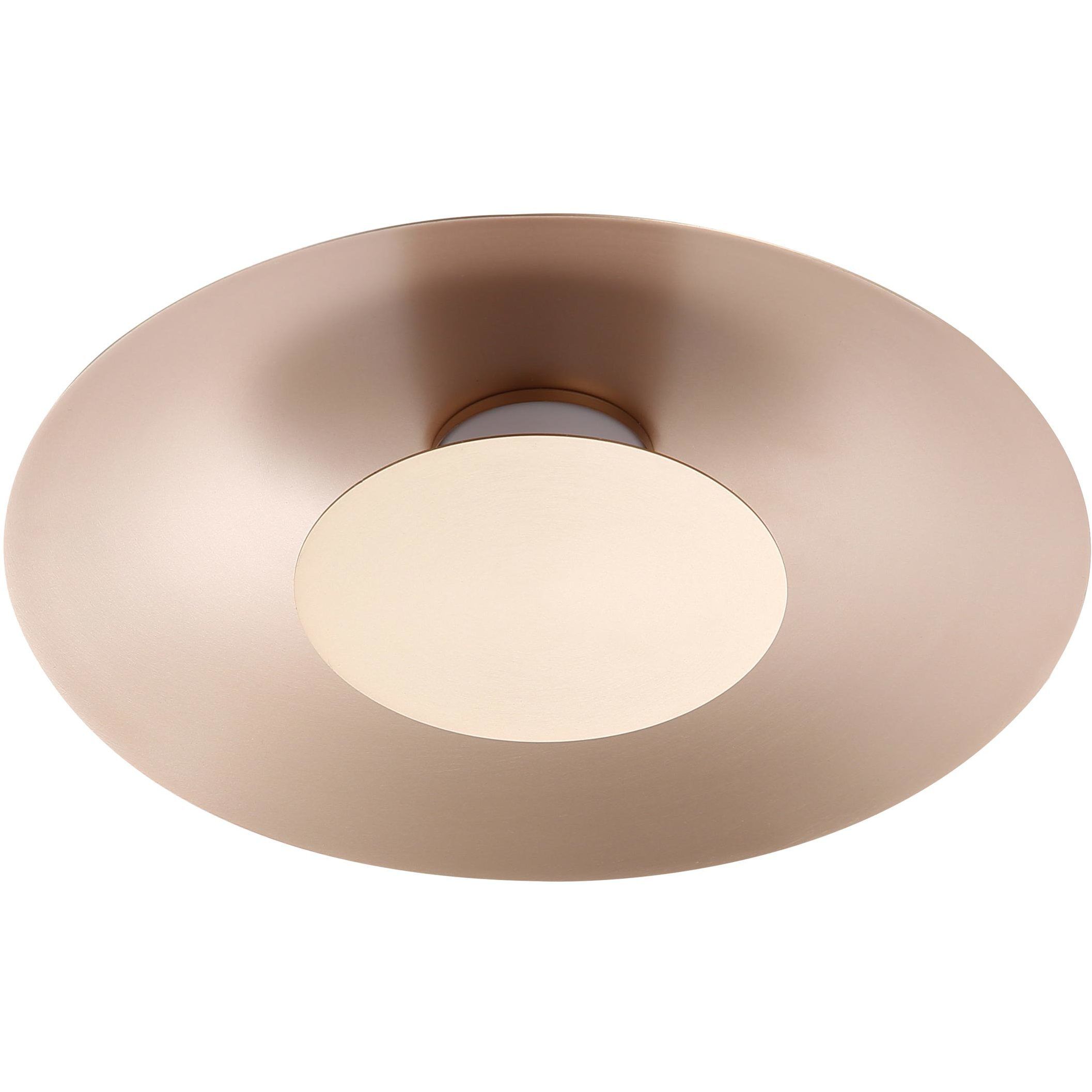 Yep Luma LED 11.75 inch French Gold Flush Mount Ceiling Light