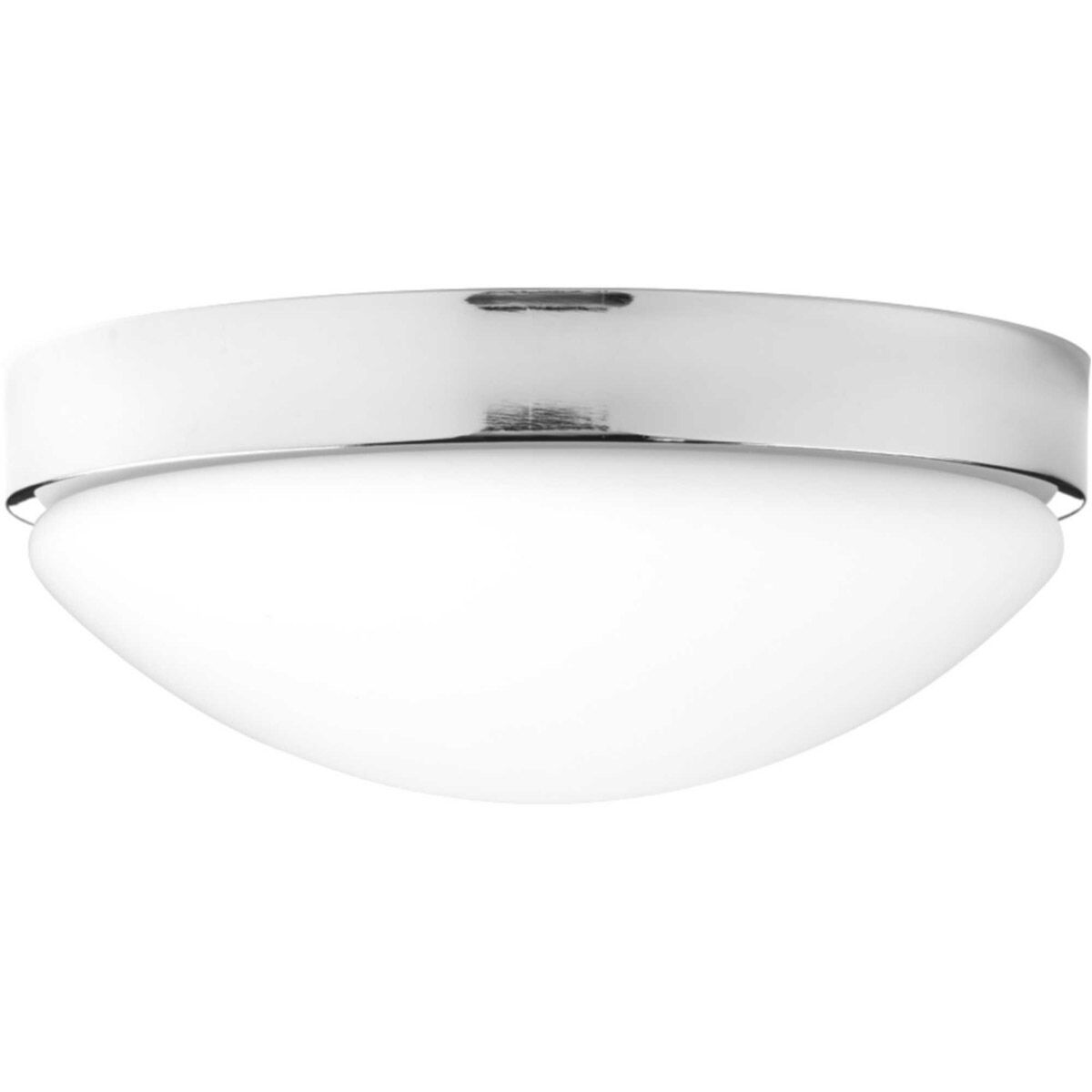 Elevate LED 13 inch Polished Chrome Flush Mount Ceiling Light, Design Series