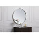 Eternity 21 X 21 inch White Wall Mirror