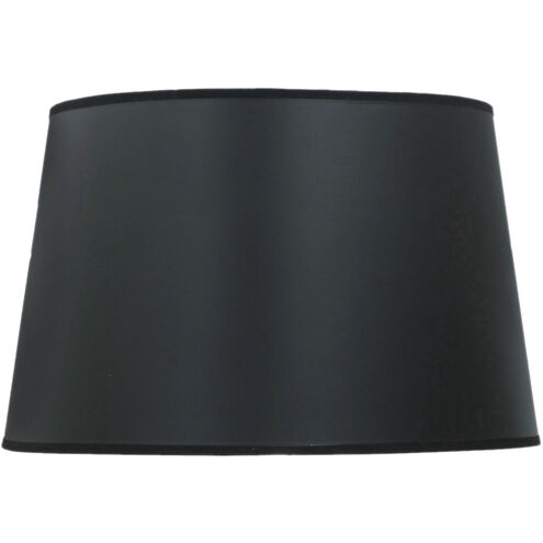 Ellie Black Opaque and Gold Foil Lamp Shade